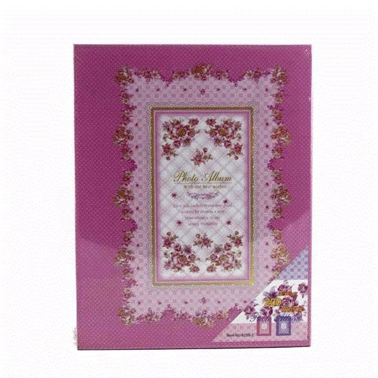 Picture of آلبوم عکس صورتی ساده با ظرفیت 200عکس